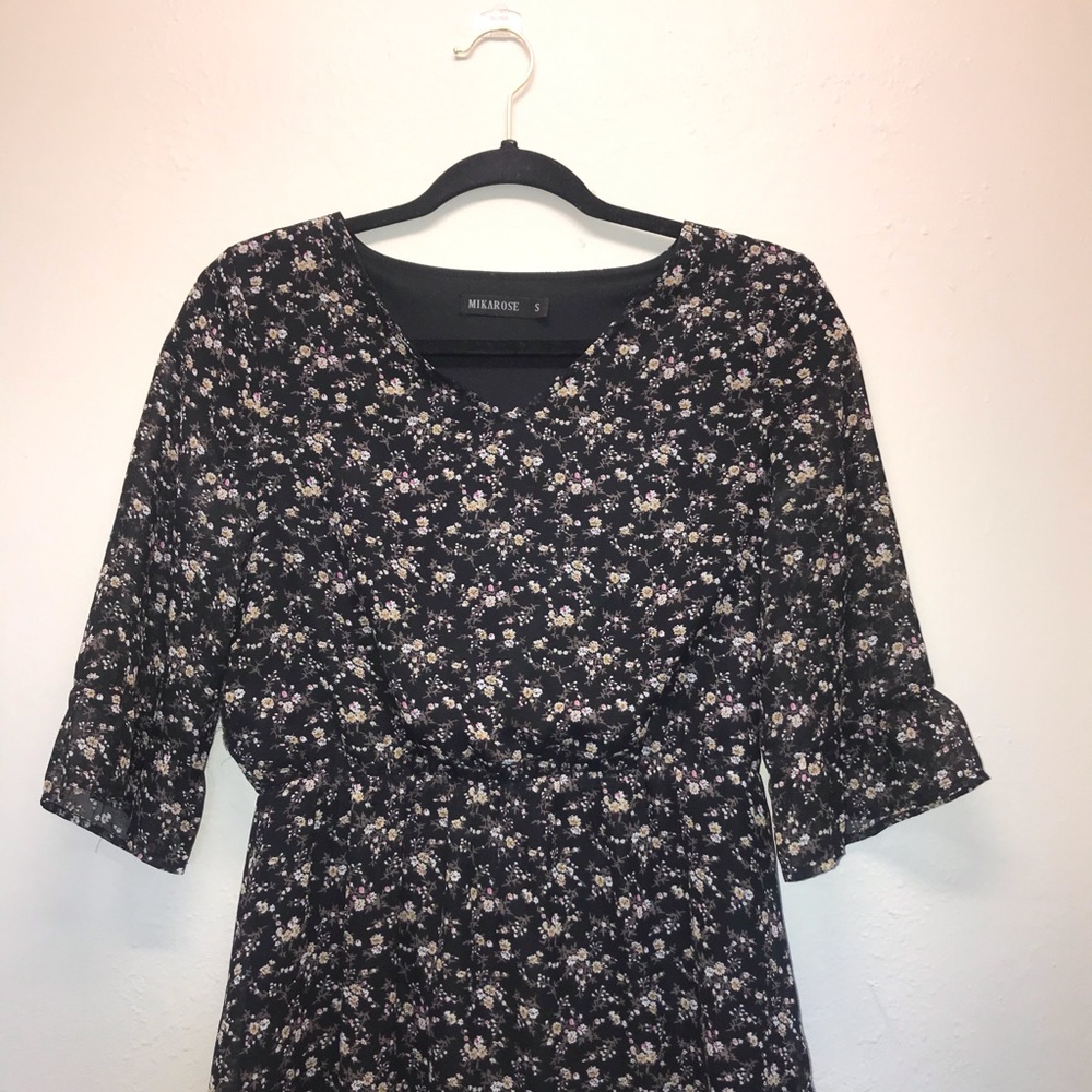 Mikarose Floral Maxi Dress